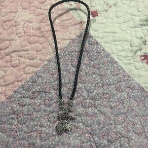 Silver Heart Charm Necklace